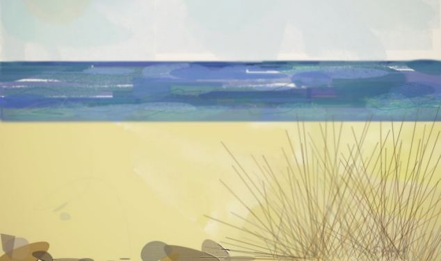 Парализованная британка рисует шедевры глазами