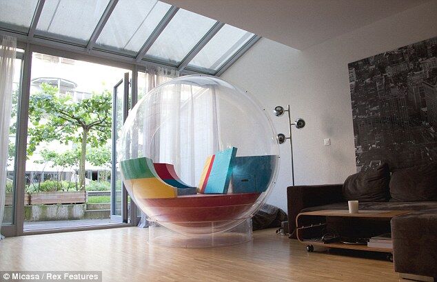 Дом-пузырь изобрели в Швейцарии