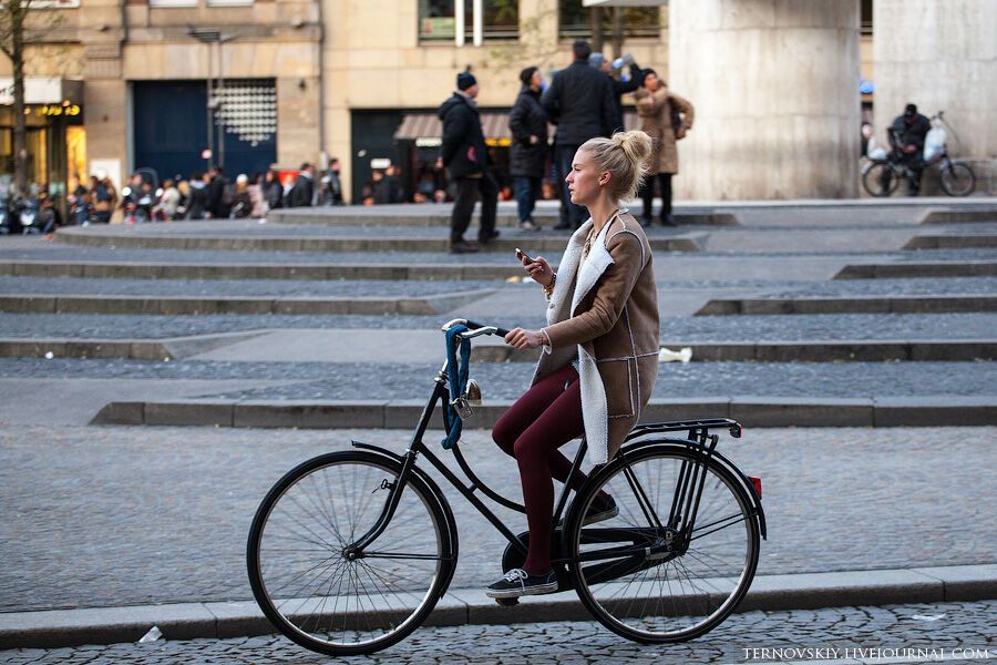 Велосипедный рай в Амстердаме