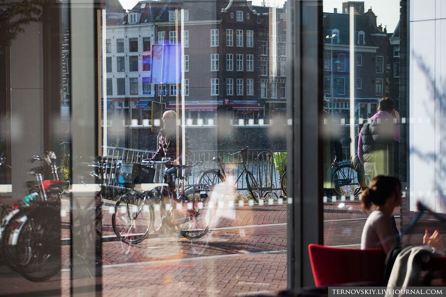 Велосипедный рай в Амстердаме