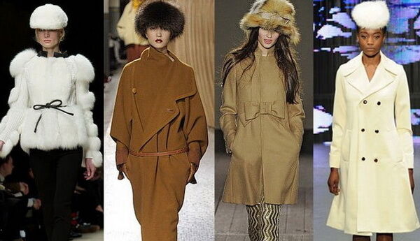Модные головные уборы зимы 2012