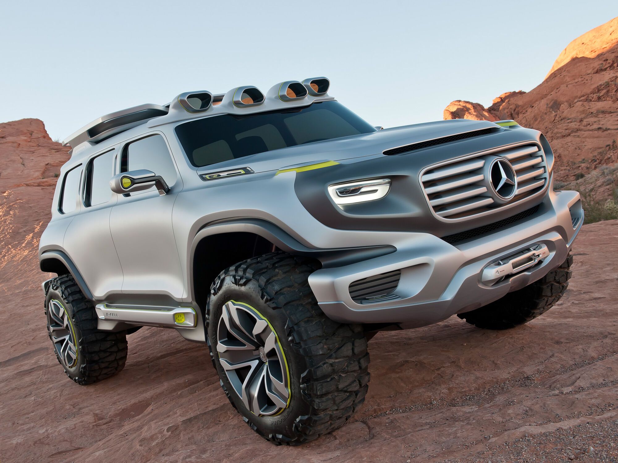 Монструозный джип 2025 года Mercedes-Benz Ener-G-Force Concept