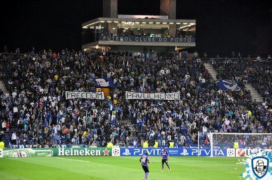 Акцию фанатов "Динамо" поддержали в Польше. Фото