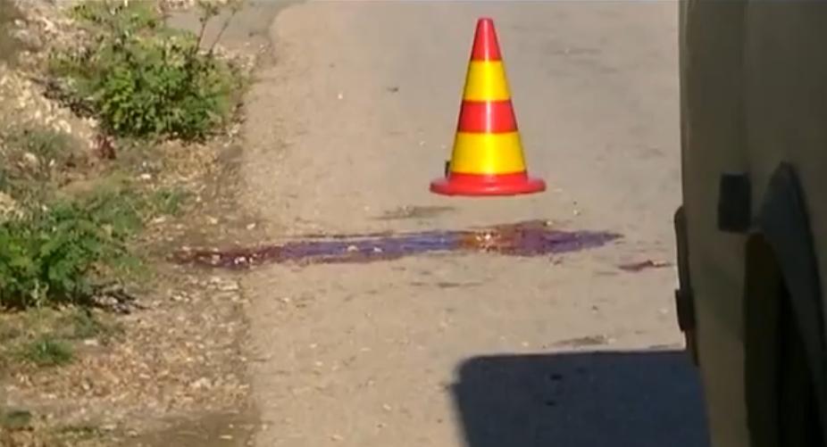 Жуткое ДТП в Крыму: маршрутка оторвала женщине ноги. Видео  