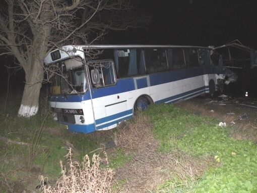 На Николаевщине автобусы разорвали друг друга – есть пострадавшие 