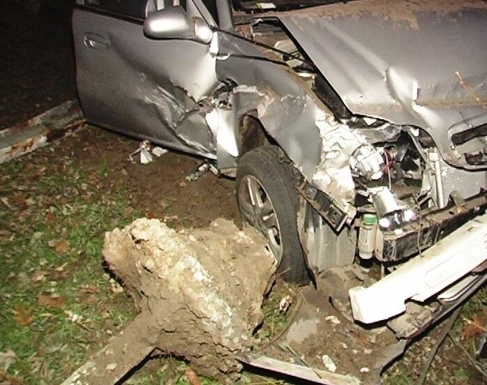 Очередная пьяная компания попала в ДТП в Киеве. Фото