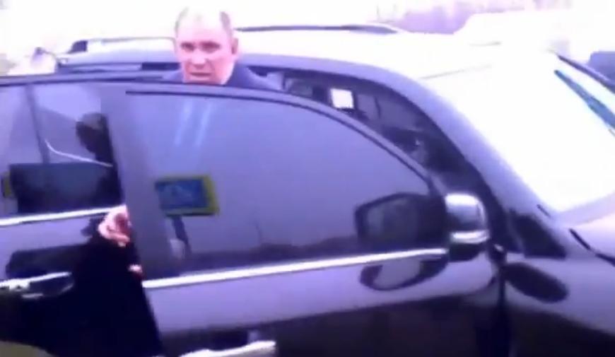 Lexus главы Евро-2012 в Украине попал в серьезное ДТП. Видео 