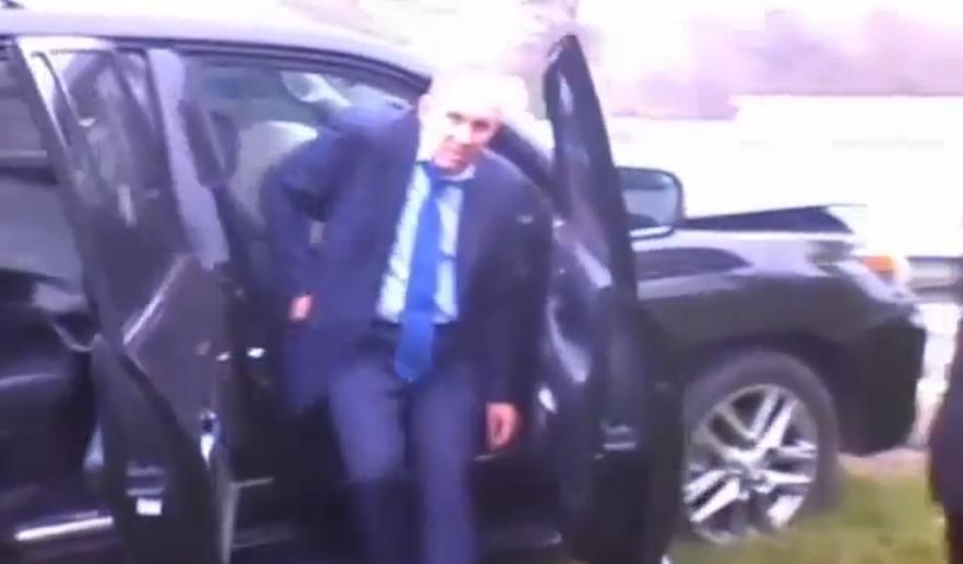 Lexus главы Евро-2012 в Украине попал в серьезное ДТП. Видео 