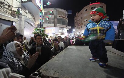 Палестинцы массово празднуют независимость. Видео