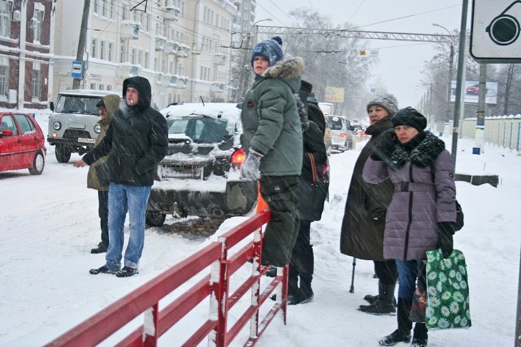 Тверь потонула в снігу