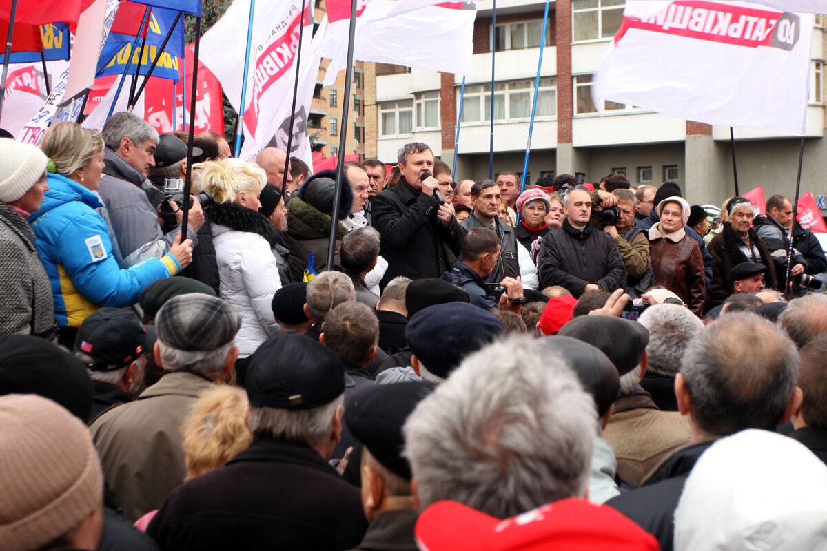 Митинг оппозиции под ЦИК