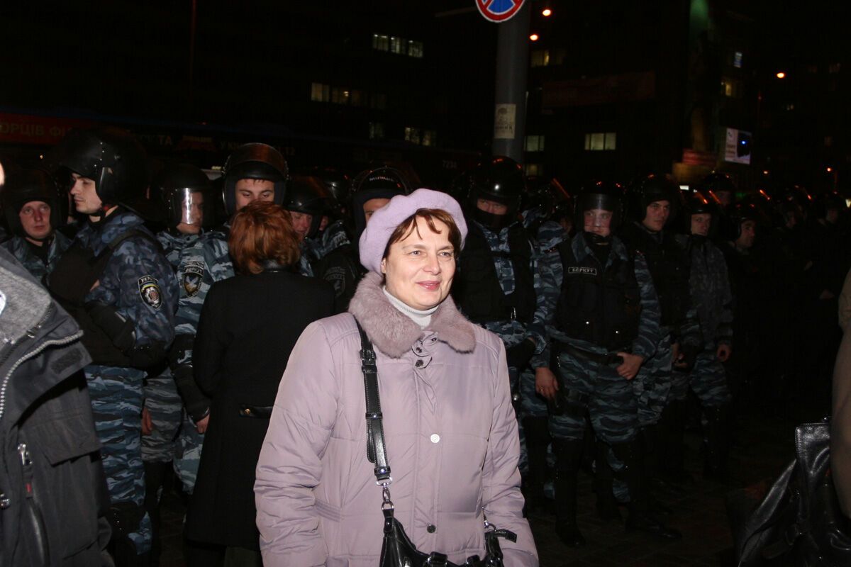 Вечерний митинг оппозиции под ЦИК