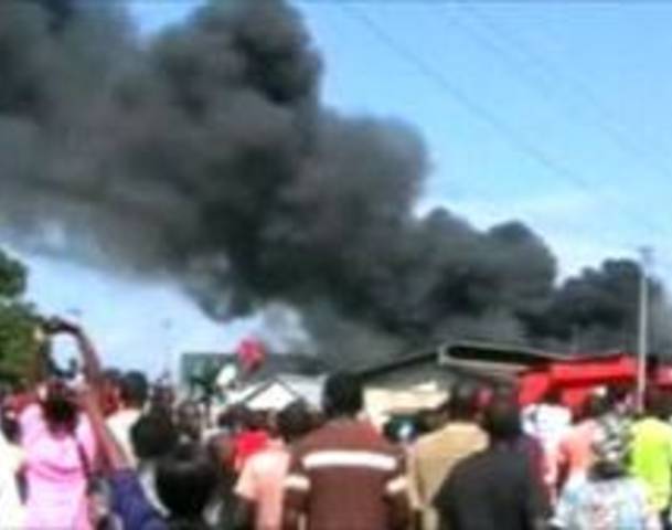 В Конго рухнул самолет