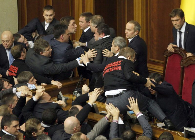 Первый день Верховной Рады VII созыва