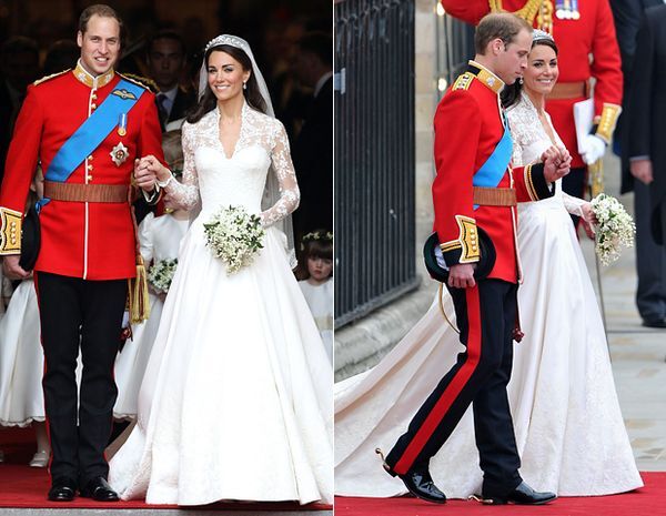 За весільну сукню для Кейт Міддлтон дизайнер отримала орден