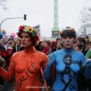 Обнажившуюся в Сети антиисламистскую активистку не пустили в Париж