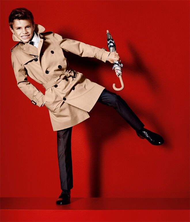 Сын Бекхэмов начал модельную карьеру. Фото