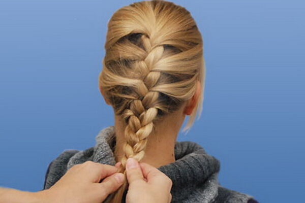 Как легко заплести колосок. Фото. Видео