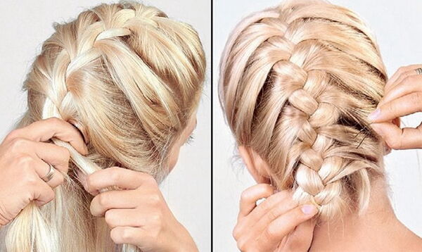 Как легко заплести колосок. Фото. Видео