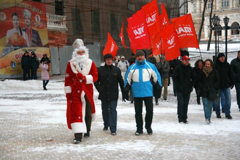 Штурм мэрии Одессы: свидетельства очевидца. Фото