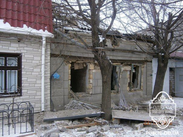 В Одесі вибухнув приватний будинок