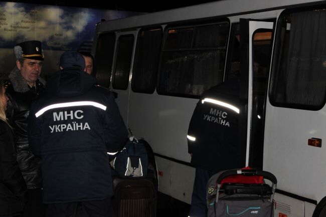 В Киев прибыли эвакуированные из Сирии украинцы