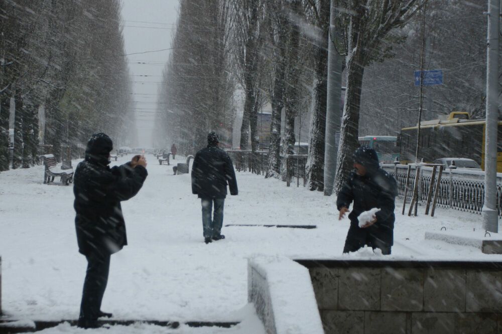 Зима по-киевски. Пробки и другие неприятности