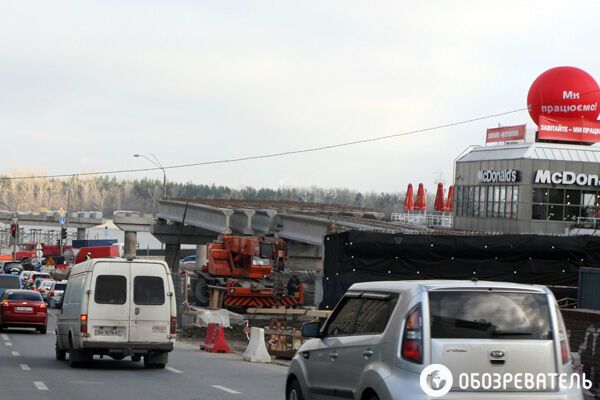 Пробки в столице будут даже с новыми развязками - "Киевавтодор"