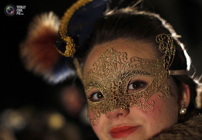 Подготовка к Венецианскому карнавалу 2012. Фото
