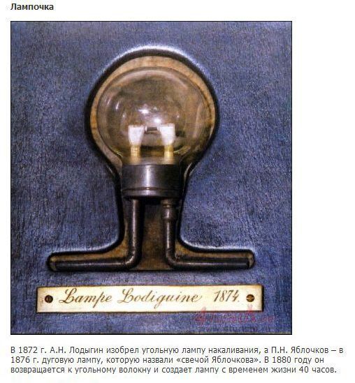 Названы изобретения, которые россияне приписывают себе