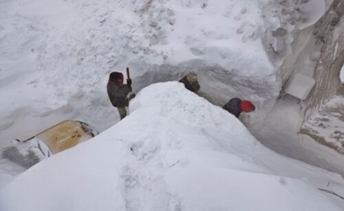 Румыния ушла под снег. Фото. Видео