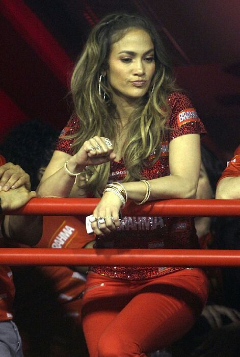 Лопес красуется на фестивале в Рио-де-Жанейро