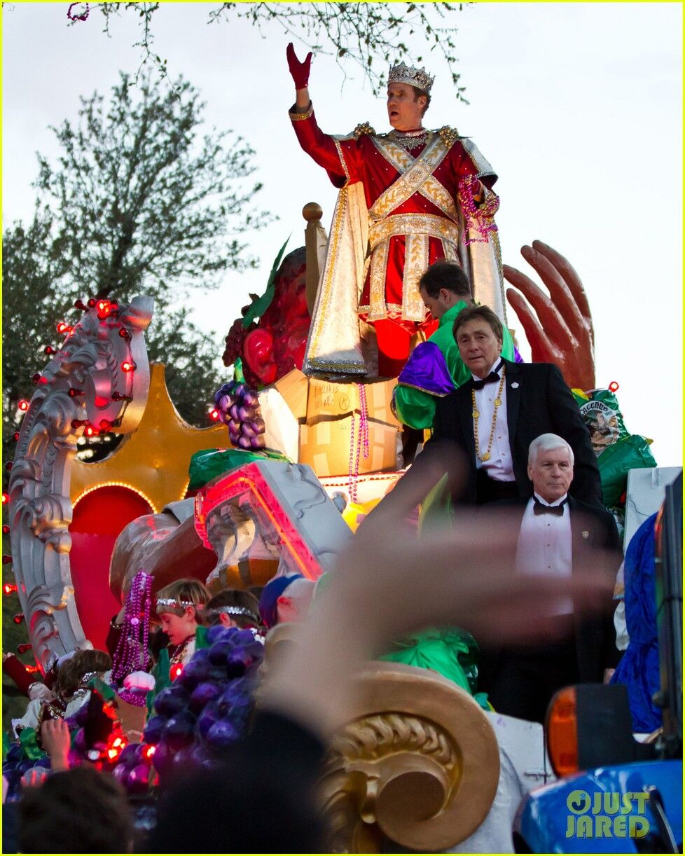 Уилл Феррелл стал королем Mardi Gras. Фото