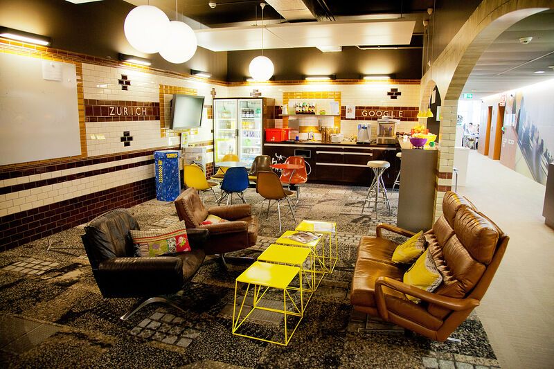 Потрясающий центральный офис Google в Европе. Фото 