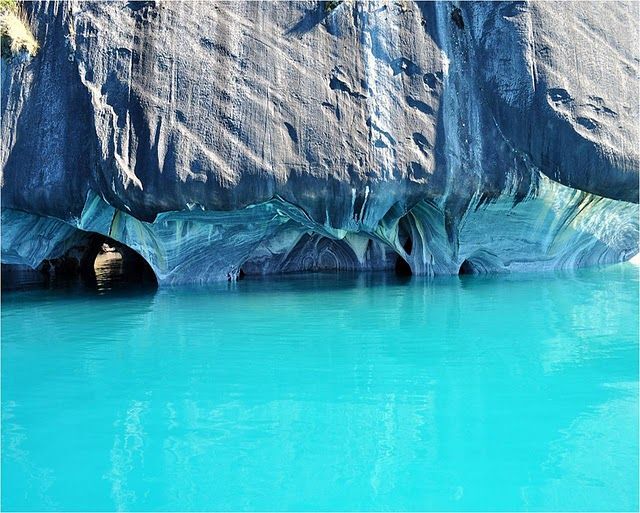 Мраморные пещеры Las Cavernas de Marmol