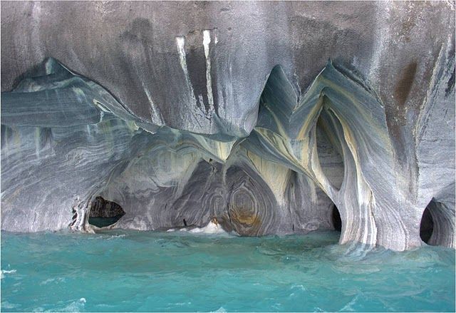 Мраморные пещеры Las Cavernas de Marmol