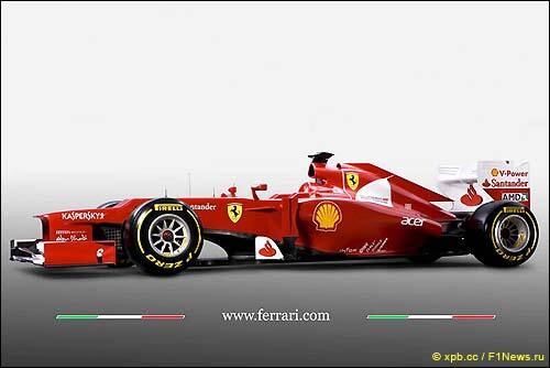 Формула-1. Ferrari представила новый болид