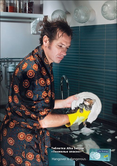 Составлен Топ-50 самых креативных реклам. Фото, перевод 