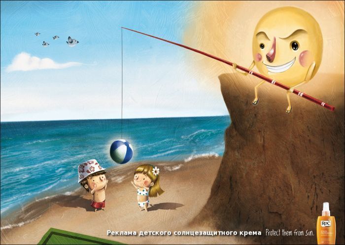 Составлен Топ-50 самых креативных реклам. Фото, перевод 