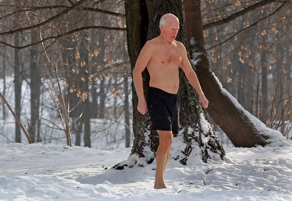 Суровая зима 2012