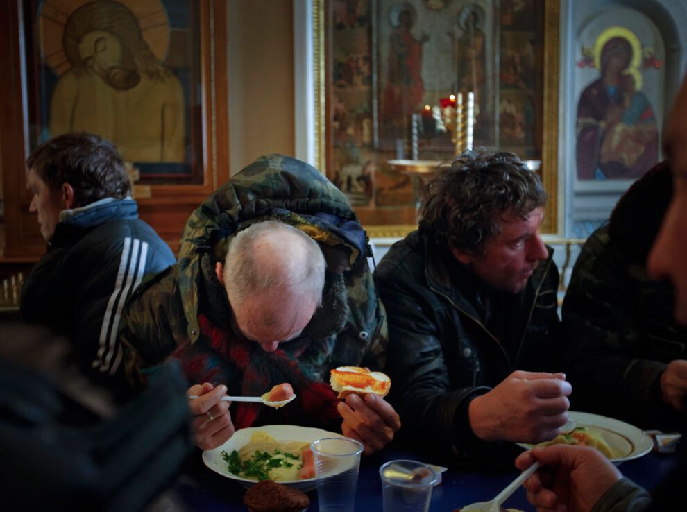 Суровая зима 2012