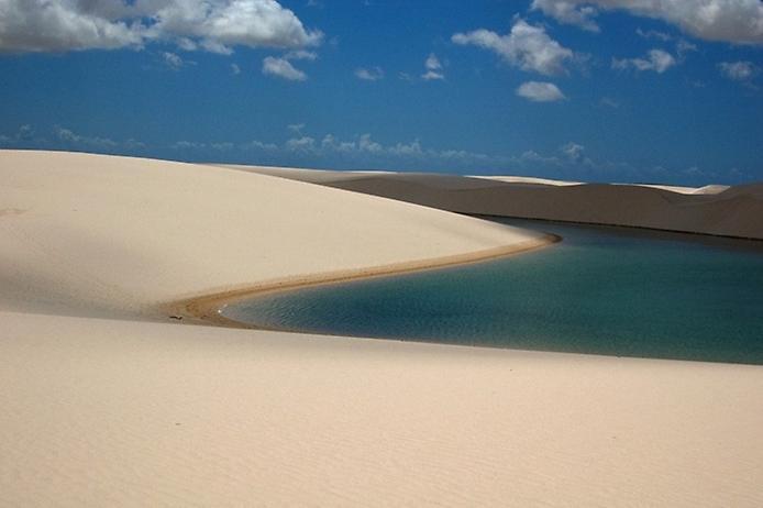 Пески Ленсойс-Мараньенсис. Затопленная пустыня