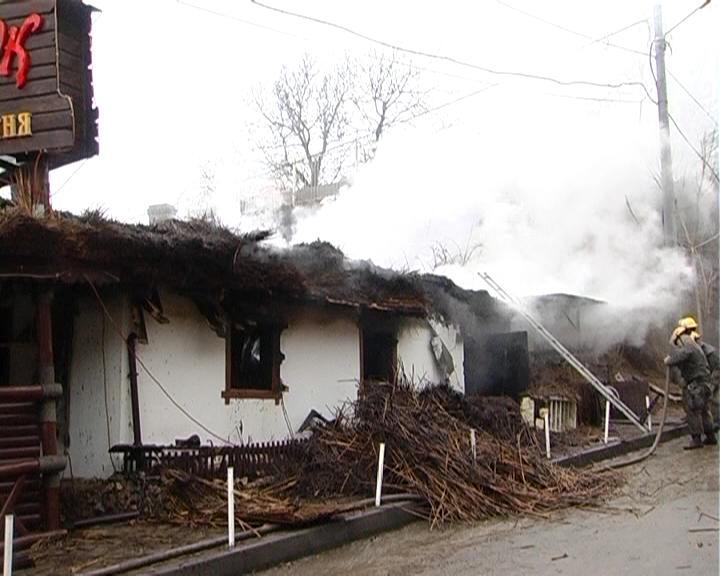 В Одессе сгорел уже третий ресторан. Фото
