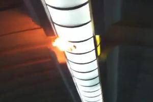 Станція метро "Осокорки" згоріла дотла. Фото, відео