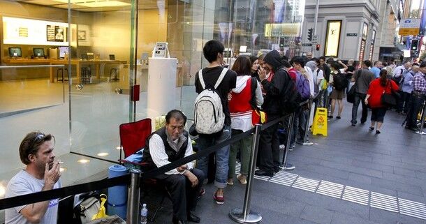 Первым в мире покупателем iPad 3 стал австралиец с украинской фамилией. Фото