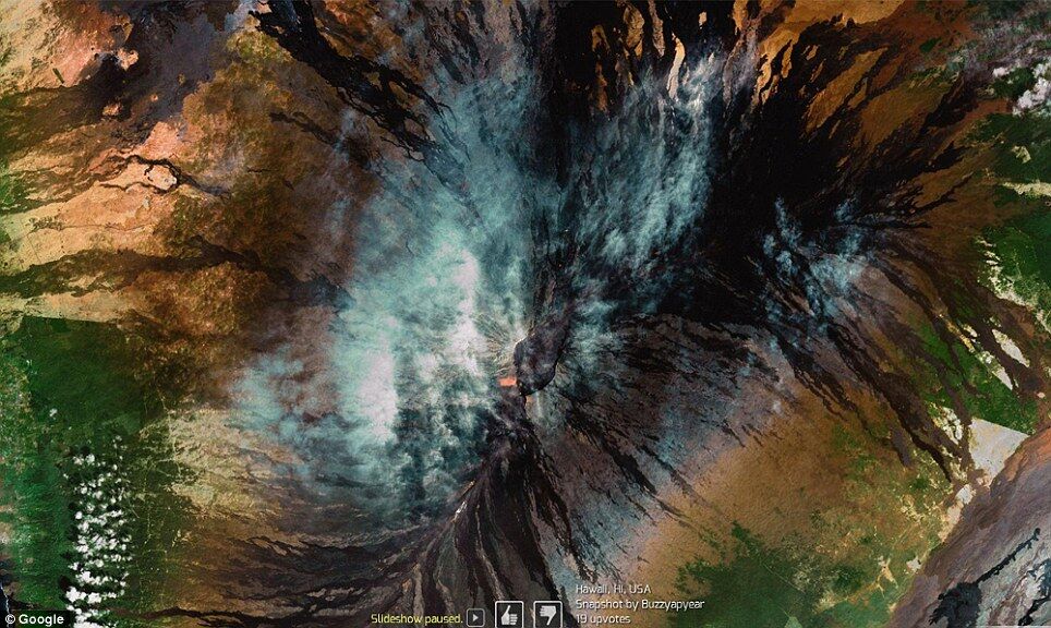 Необычные фото Google из космоса. Фото