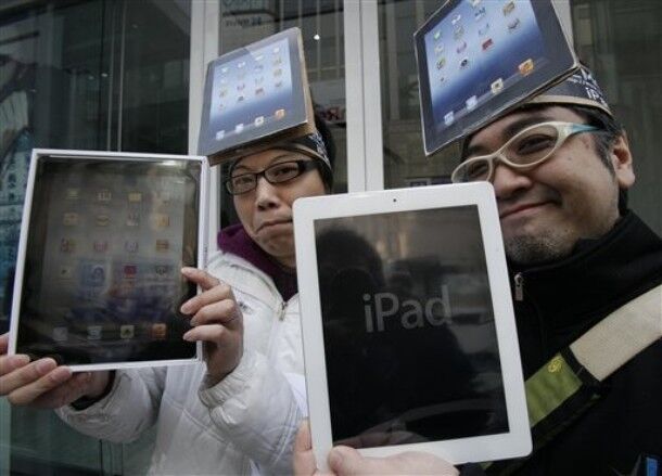 Первым в мире покупателем iPad 3 стал австралиец с украинской фамилией. Фото