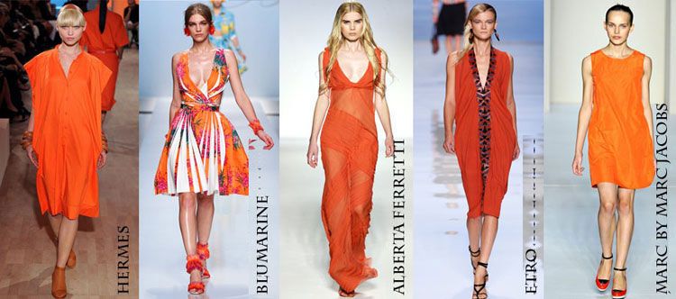 Самые модные платья весны 2012 года. Фото