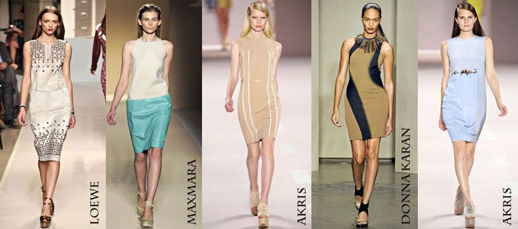 Самые модные платья весны 2012 года. Фото