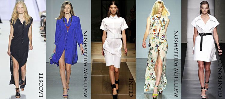 Самые модные платья весны 2012 года. Фото